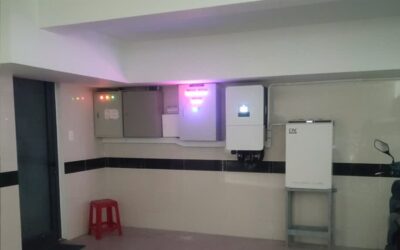 Điện mặt trời công suất 23kwp lưu trữ 15kwh Quận 7, TP.HCM