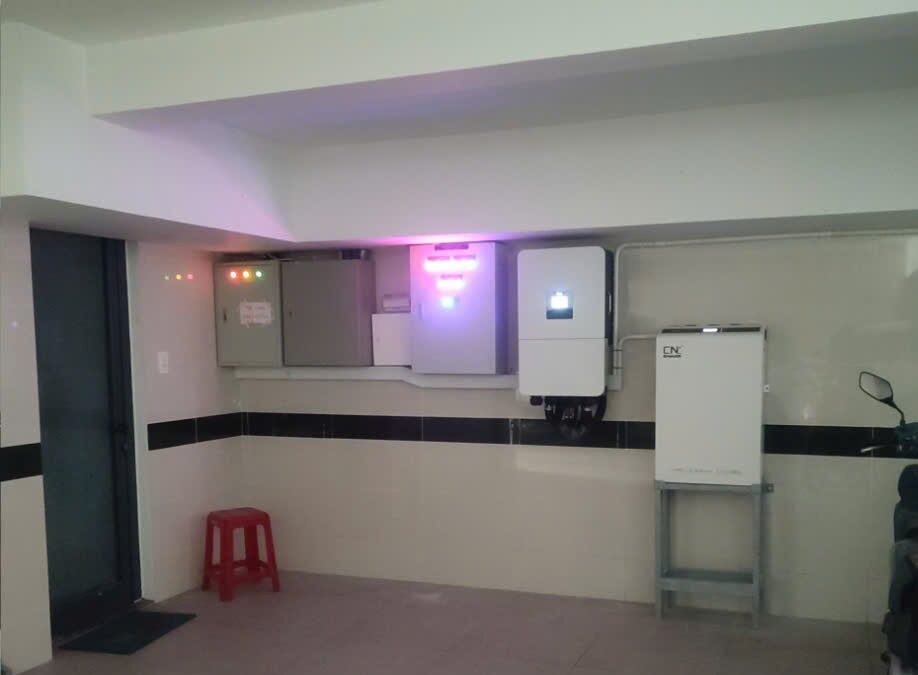 Điện mặt trời công suất 23kwp lưu trữ 15kwh Quận 7, TP.HCM