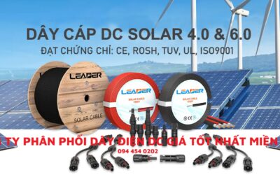 DÂY ĐIỆN DC 4.0 – 6.0 CHO HỆ THỐNG ĐIỆN MẶT TRỜI